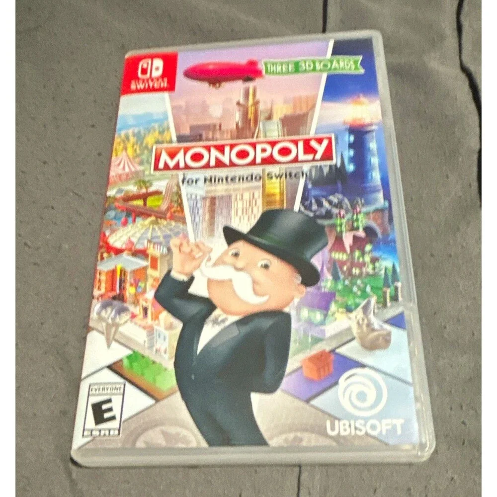 Ubisoft Monopoly Nintendo Switch Multiplayer Online Board Game E NTSC-U/C